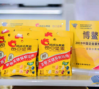 洽洽小黄袋每日坚果——2019中国久久精品亚洲AV无码水蜜桃家博鳌论坛大会“指定坚果”
